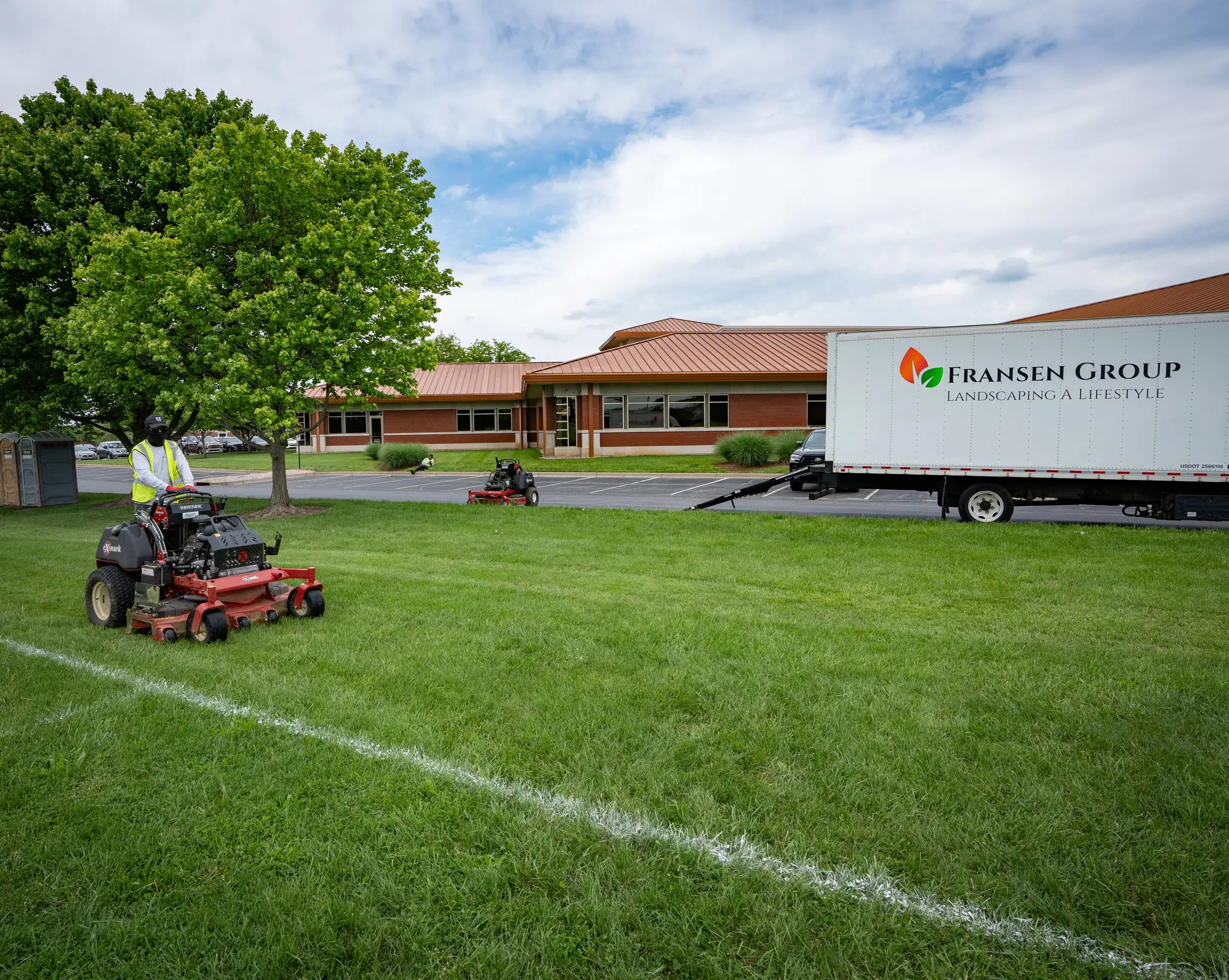 commercial mowing fransen group louisville