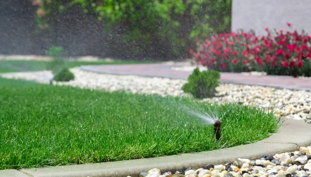 Spring irrigation system in Louisville, KY