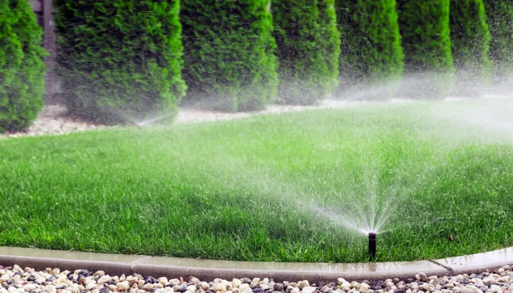 Irrigation system for Turfgrass luxury landscaping in Louisville KY