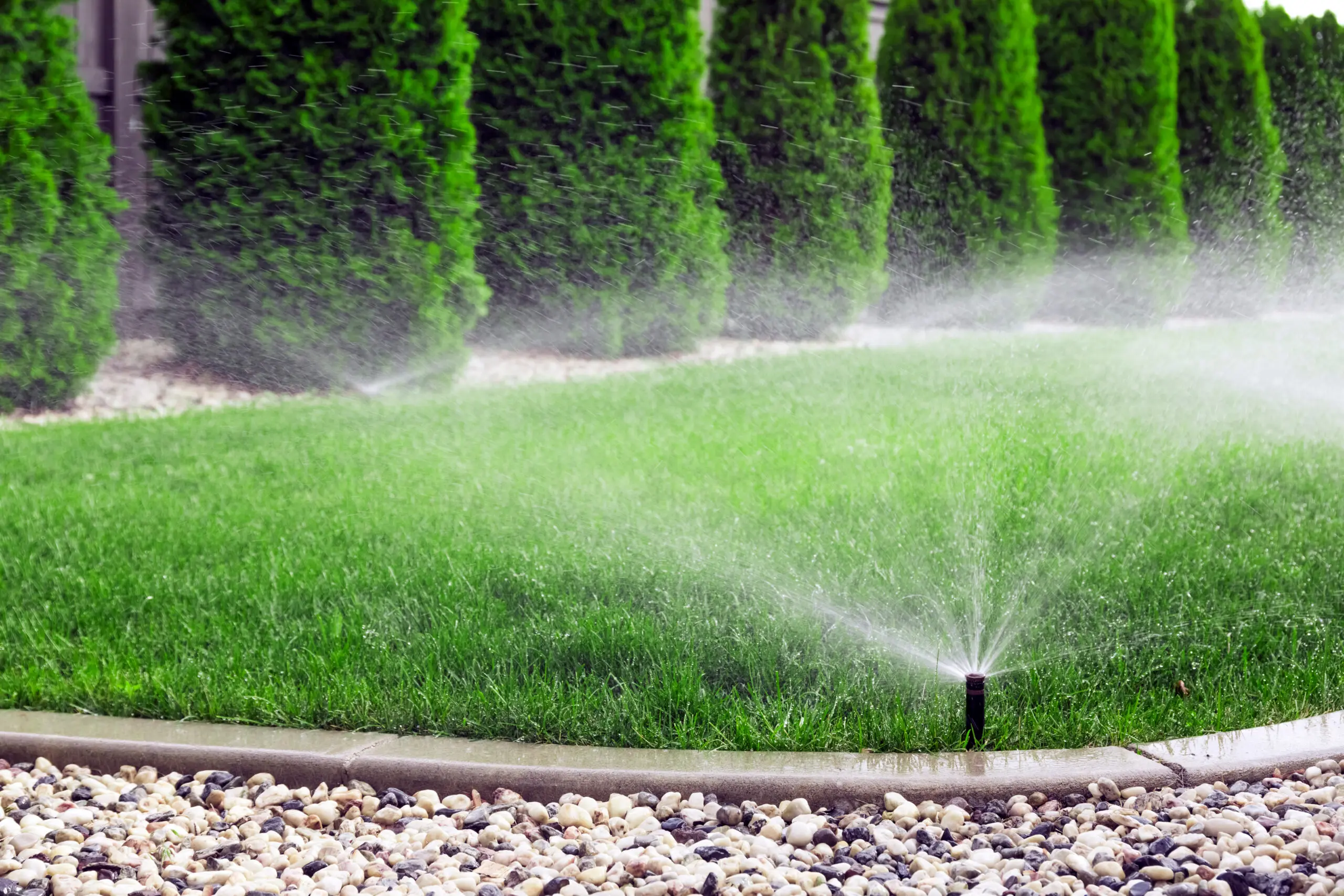 Irrigation system for Turfgrass luxury landscaping in Louisville KY
